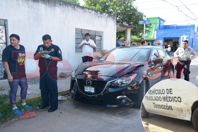 Ambulancia 'lesionada'