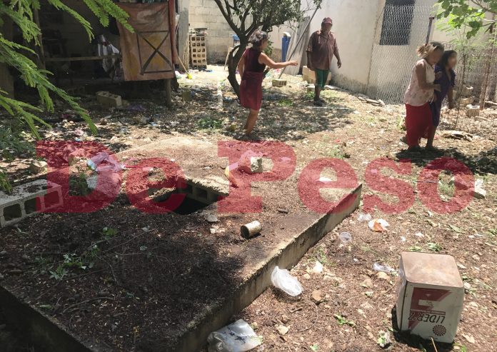 Niña cae a un pozo y sale sin rasguños