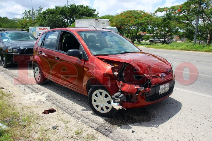 Quedó 'chop' el carrito