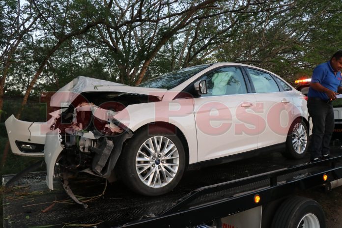 choca en el Periférico y encarga su auto