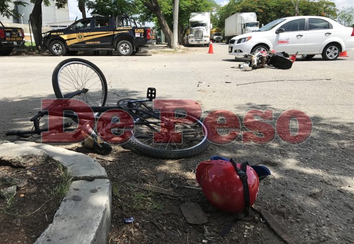 atropellado en Ciudad Industrial de Mérida