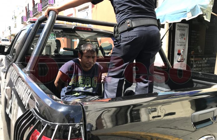 Azules ponen su estáte quieto a drogo