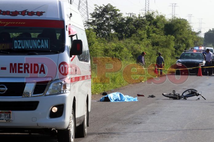 muere ciclista atropellado en Periferico