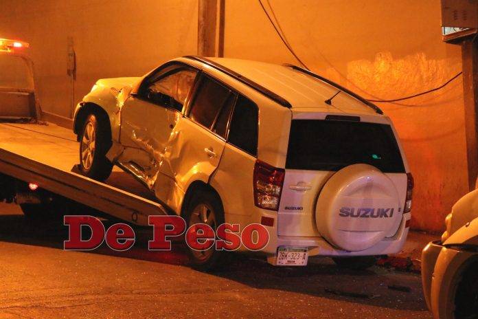Chocaron camionetas en el centro de Mérida