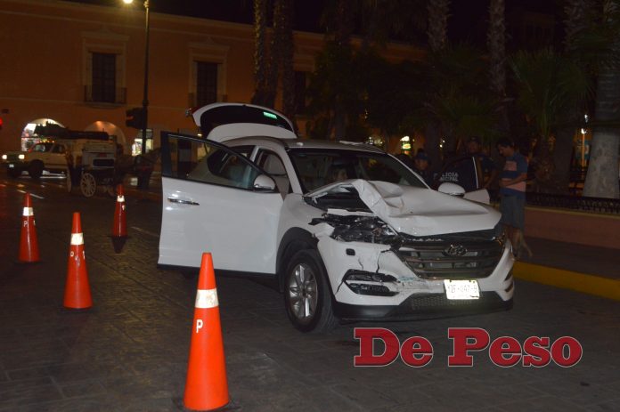 Tal vez al que peor le fue en el choque fue al perro Chihuahua, pues esas cositas se asustan por cualquier motivo.