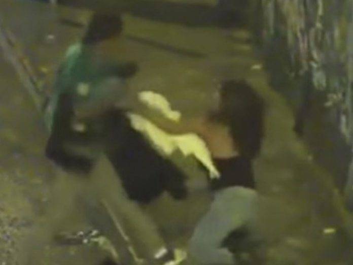 Borracho golpea brutalmente a su novia , en Perú