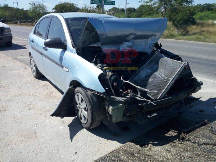 Destrozos al por mayor deja carambola en el Periférico