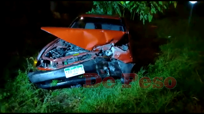 Una damita y sus retoños se lesionaron en un accidente en el Anillo Perférico de Mérida.
