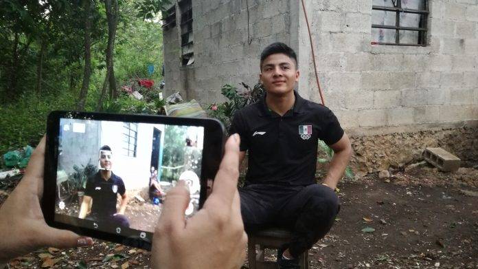 Mau Canul Facundo, seleccionado nacional de la división de los 69 kilogramos, resultó el mero mero de todos los deportistas de Umán.
