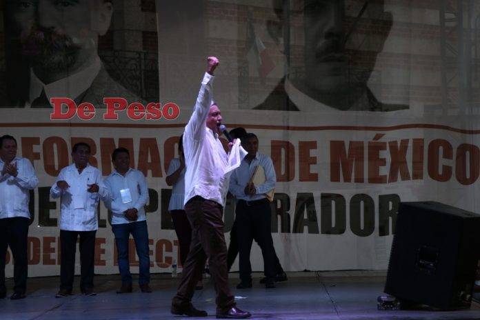 Como lo prometió, Andrés Manuel López Obrador regresó a Mérida para convivir con la ciudadanía.