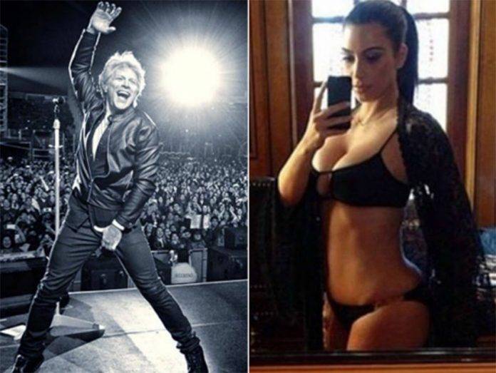 Kim Kardashian solo tiene lo que tiene por su video porno casero, según Jon Bon Jovi.