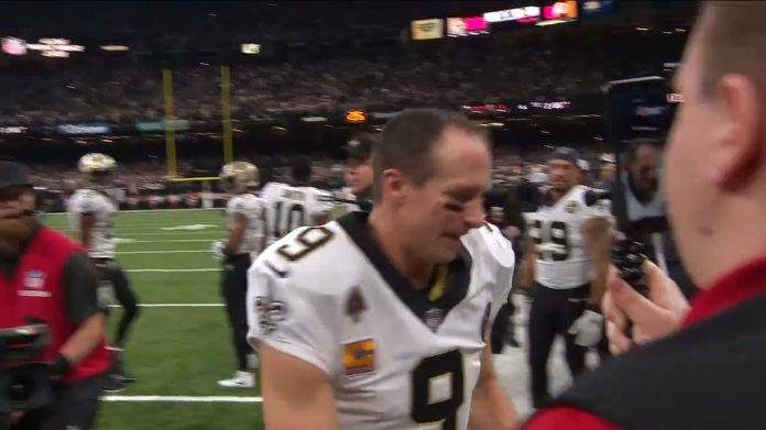 Drew Brees quebró tremendo récord de la NFL.