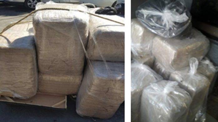 Decomisan cargamento de 122 kilos de mariguana en Tepito