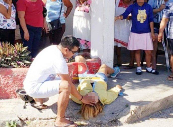 Chava sobrevive pero termina bien golpeada