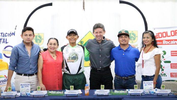 Presentación de la XX edición de la “Carrera de las Tres Culturas” que se realizará en Homún y Acanceh.