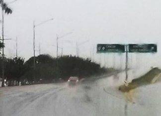 Yucatán amanece con lluvias por frente frío