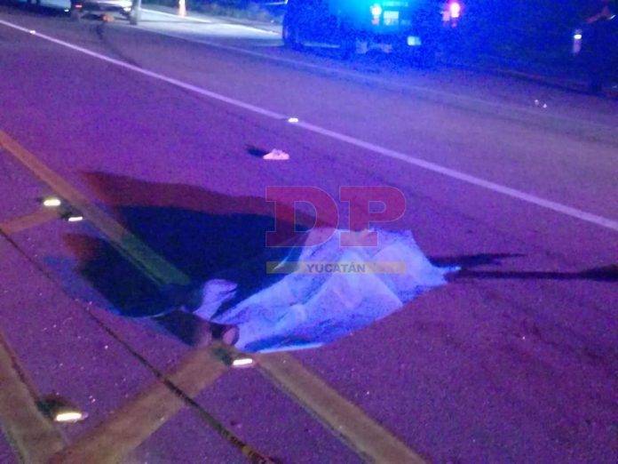 Arrollado y muerto en la vía Valladolid-Chemax