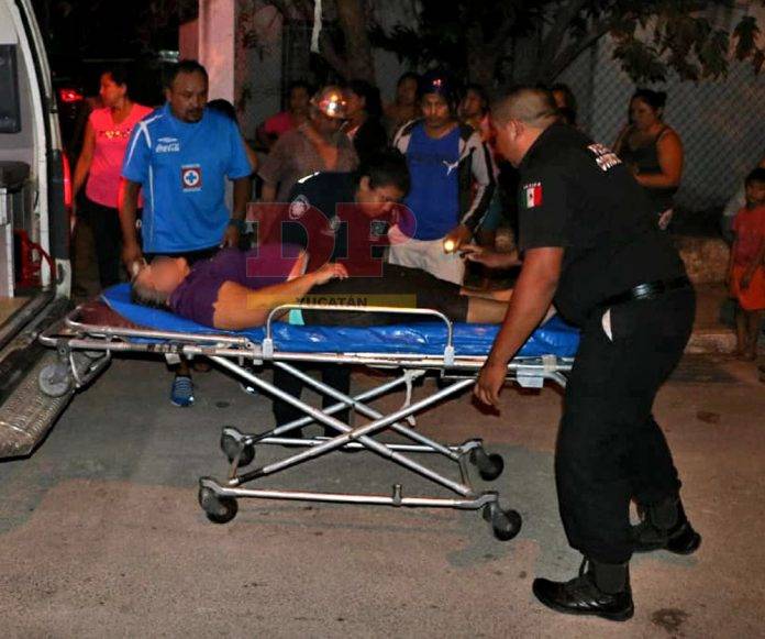 Señora termina en el hospital por un berrinche de su nieto