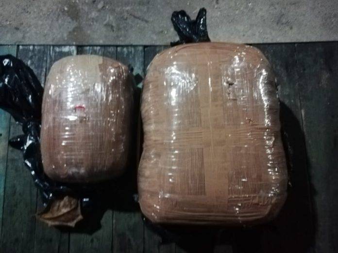 Decomisan 18 kilos de mariguana que eran enviados a Mérida