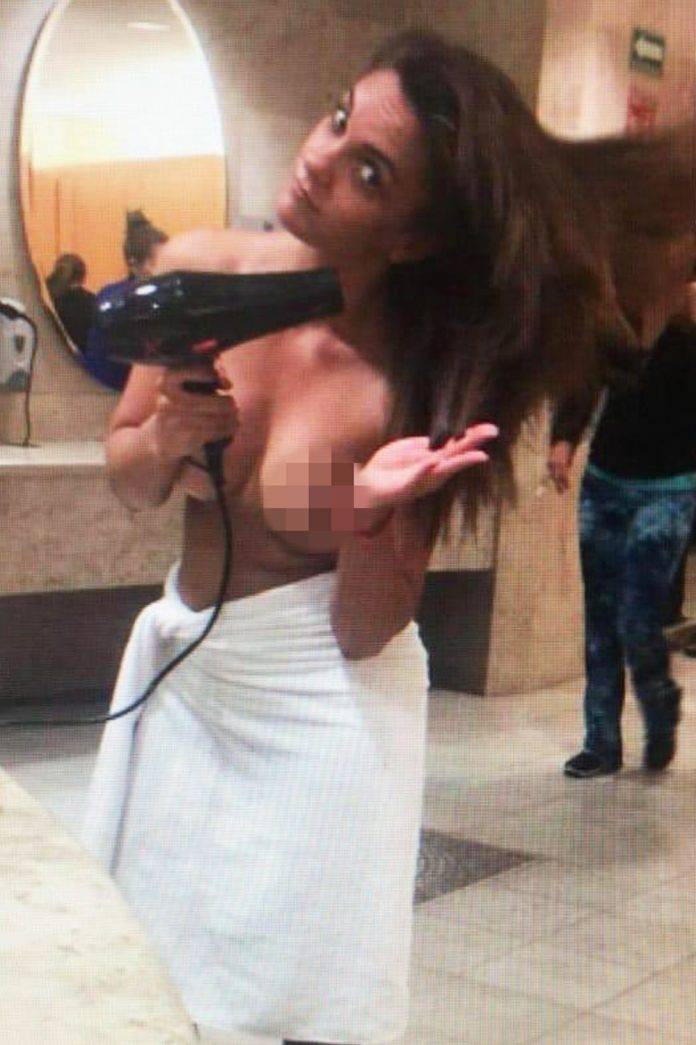 Filtran fotos de Mariana Seoane con las 'bubis' al aire