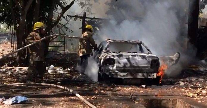 Kisín devora una nave en taller mecánico de Motul