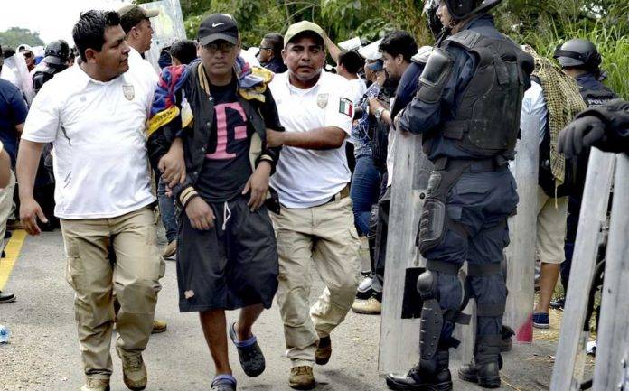 Detienen en Chiapas a migrantes provenientes de El Salvador
