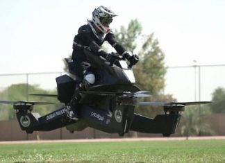 Policía de Dubai utilizará motos voladoras Policía de Dubai utilizará motos voladoras