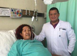 Extirpan tumor de 17 kilos a una mujer en Durango Extirpan tumor de 17 kilos a una mujer en Durango