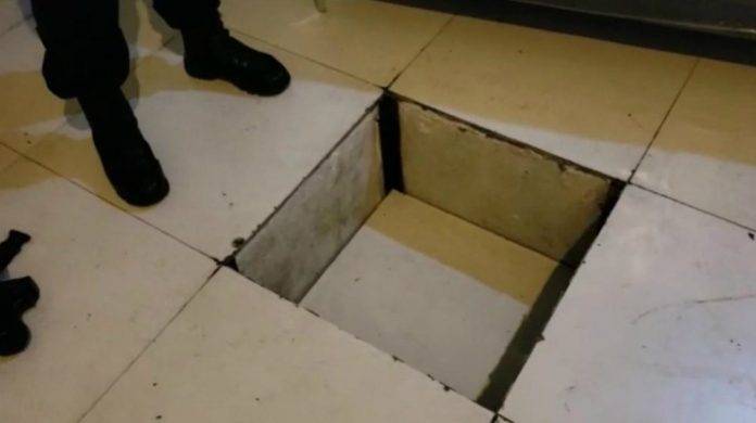 Encuentran sótano secreto donde se guardaba metanfetamina y heroína