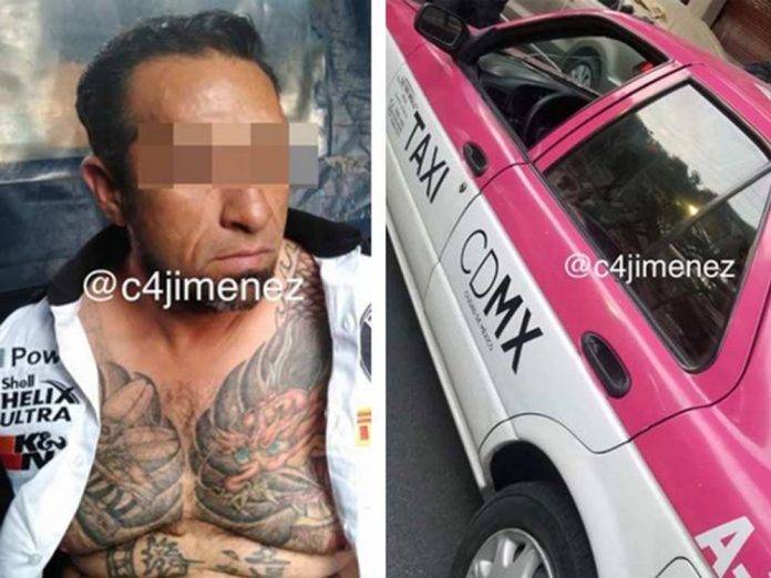 Arrestan a taxista en la CDMX que intentó secuestrar a una pasajera