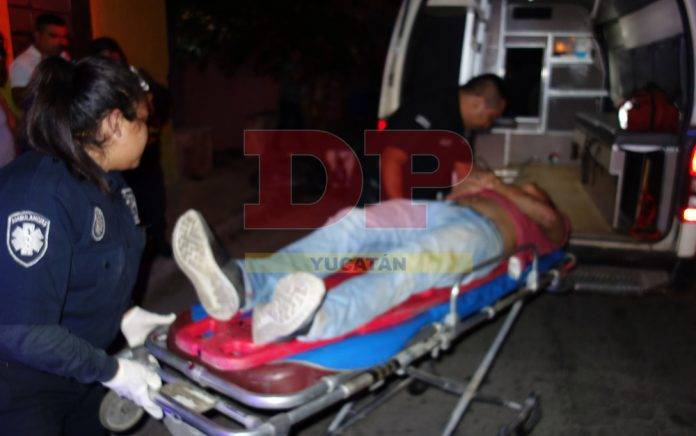 Pizzero enviado al hospital. Una familia se queda sin cena