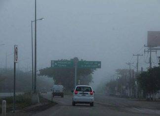 Frío amanecer en Yucatán; llegamos a los cinco grados
