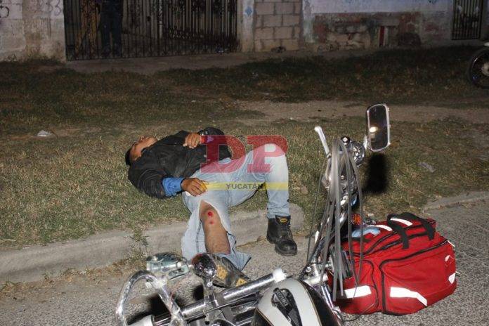 Se peaton-tó y casi le hacen 'puch'