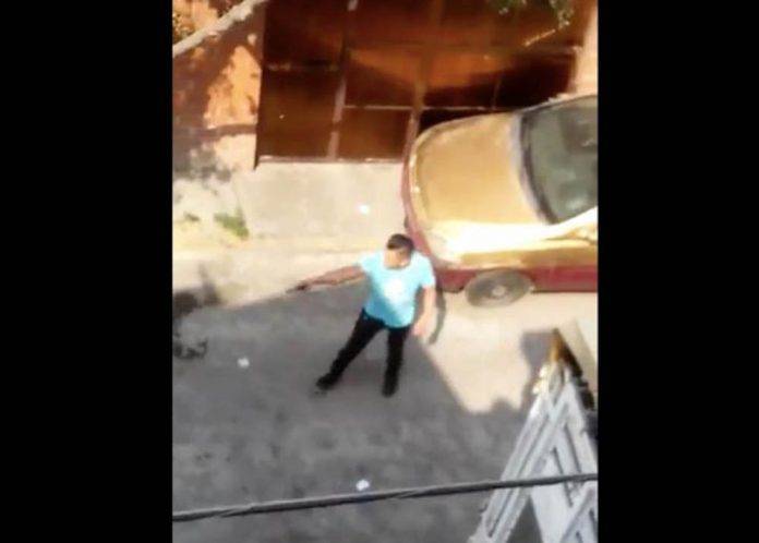 Agresión a balazos pone en alerta a vecinos (video)