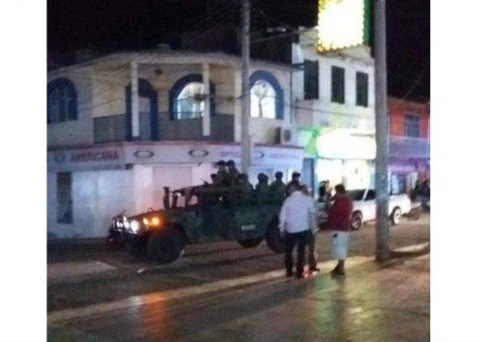 Tres lesionados en balacera durante celebración navideña