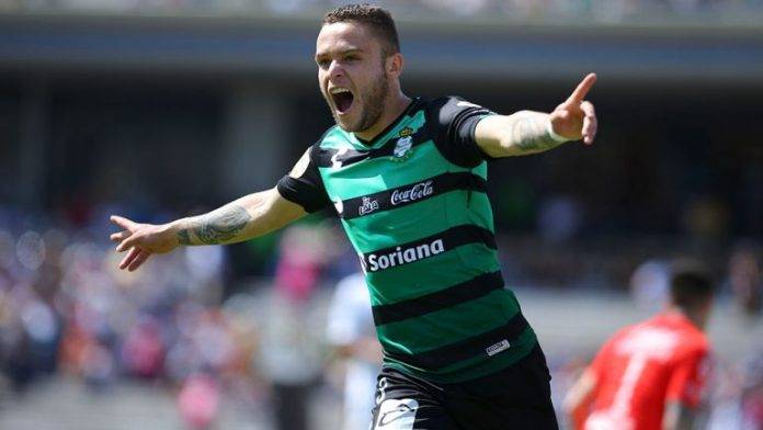 Jonathan Rodríguez, un 'matón' con Santos, es nuevo refuerzo de Cruz Azul.
