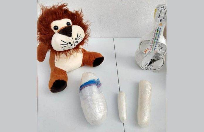 Hallan en Morelia droga escondida en juguetes