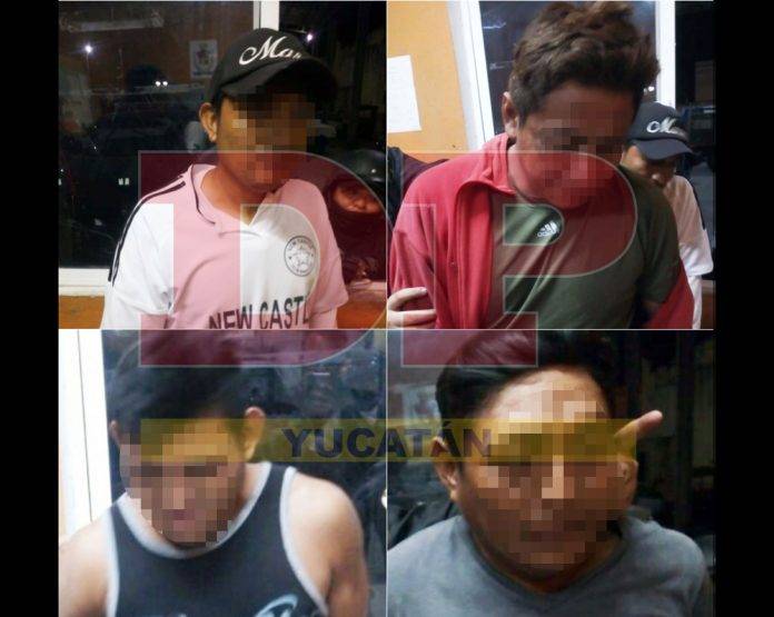 Cuatro borrachitos, a la cárcel por 'uixones'
