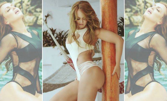 Gaby Spanic se empelota para calendario de 2019