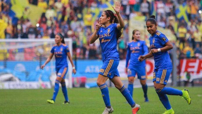 Un autogol abrió el camino para que las chavitas de Tigres empataran a las azulcremas.