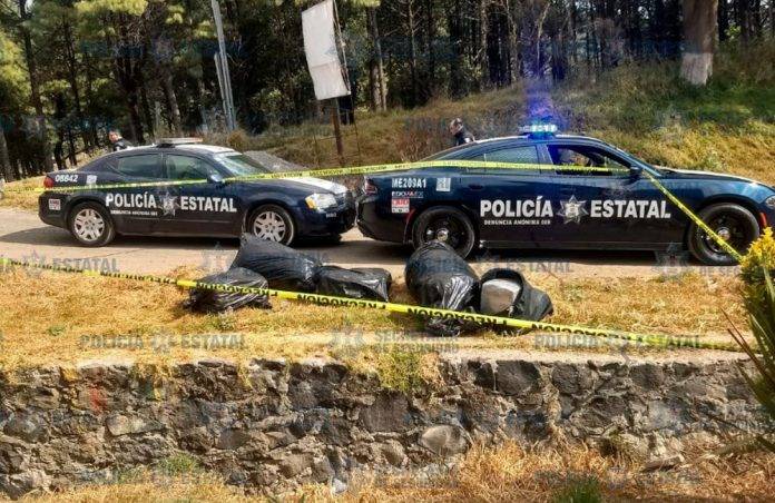 300 kilos de mariguana abandonada a un costado de la carretera