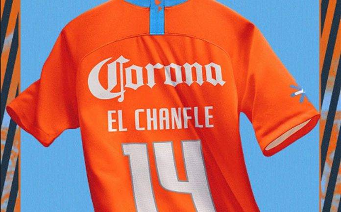 Uniforme del América inspirado en el 'Chanfle'
