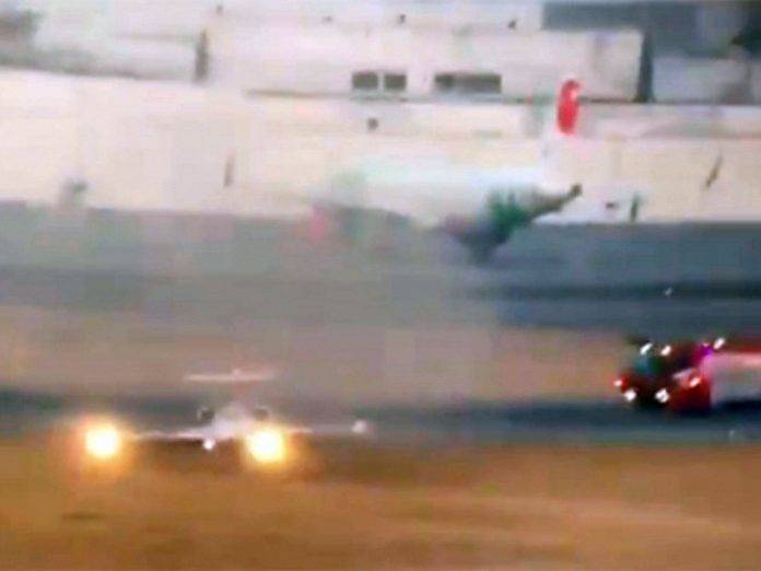Aterriza ambulancia aérea de emergencia y provoca incendio