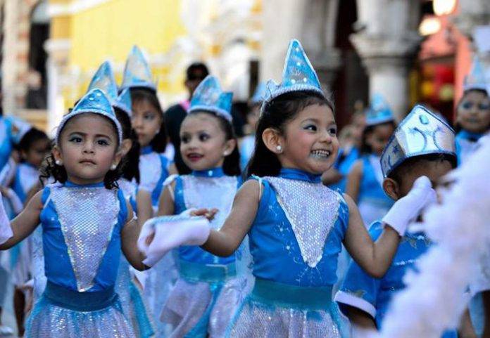 Cierran calles del Centro de Mérida por Carnaval infantil