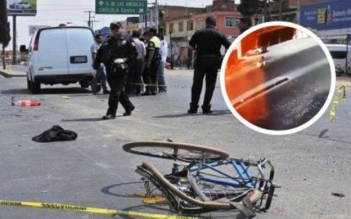 Camioneta arrolla brutalmente a niña y sus abuelos que iban en bici (video)
