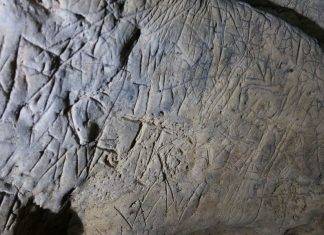 Hallan «puerta al infierno» en cueva del Reino Unido La cueva tiene la mayor concentración de símbolos apotrópicos jamás encontrados en el Reino Unido. (Foto: Redes Sociales)