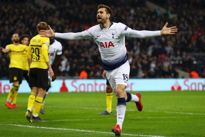 El Tottenham barrió su campo con la playera del Borussia, que tendrá que hacer un juego casi perfecto en la vuelta si no quiere quedar eliminado.