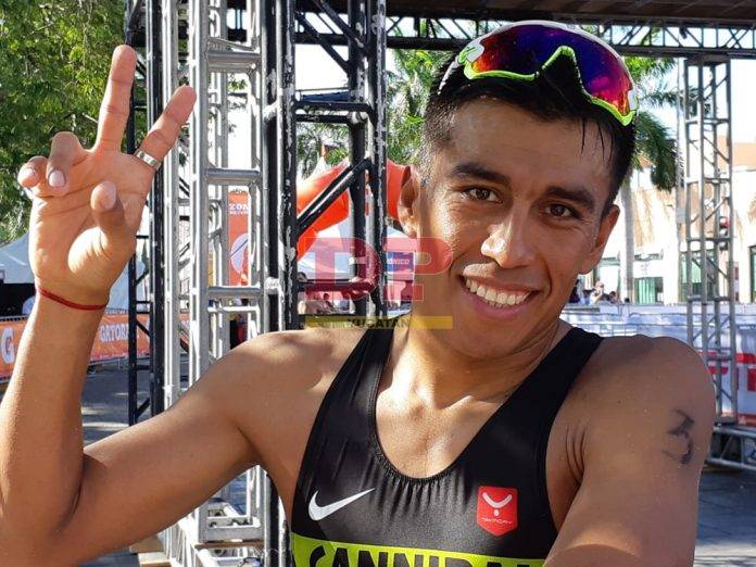 Mexiquense se impone en el Triatlón Mérida 2019