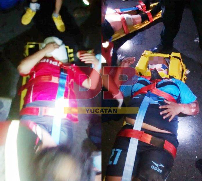 Tejón por poco provoca la muerte de una policia de Dzidzantún
