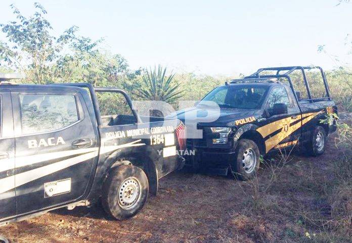 Hallan a una persona colgada en montes de Baca